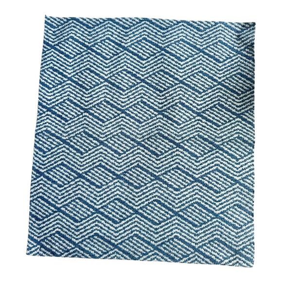 Upholstery Fabric squares 18" x 20" blue gray beige palette multi patterns - Picture 7 of 9